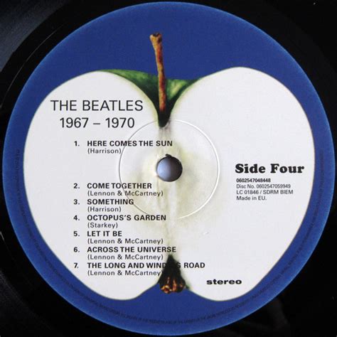 The Beatles 1967 1970 2 × Vinyl Lp Compilation Reissue Europe