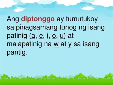 Diptonggo Filipino