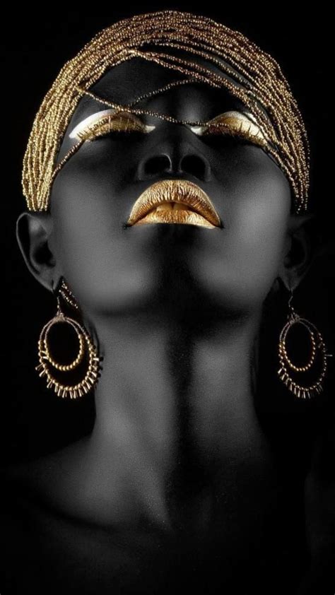 African Women Black Gold Wallpapers Wallpaper Cave