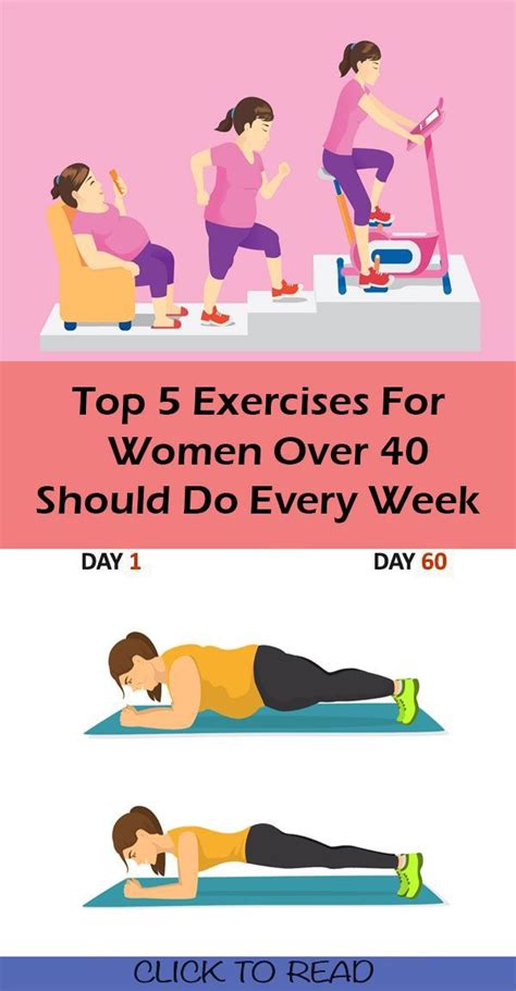 Top 5 Exercises For Women Over 40 Should Do Every Week