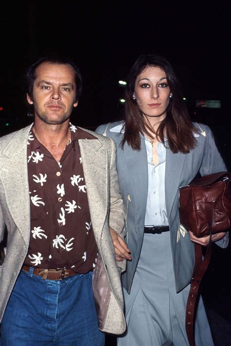 In Pictures Anjelica Huston And Jack Nicholson Anjelica Huston Jack Nicholson Fashion