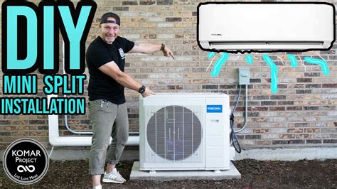 How To Install A DIY Mini Split Air Conditioning And Heat Unit MR COOL