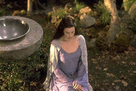 Arwen And The Mirror Of Galadriel