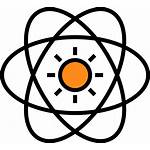 Atom Symbol Nuclear Icon Proton Science Atomic