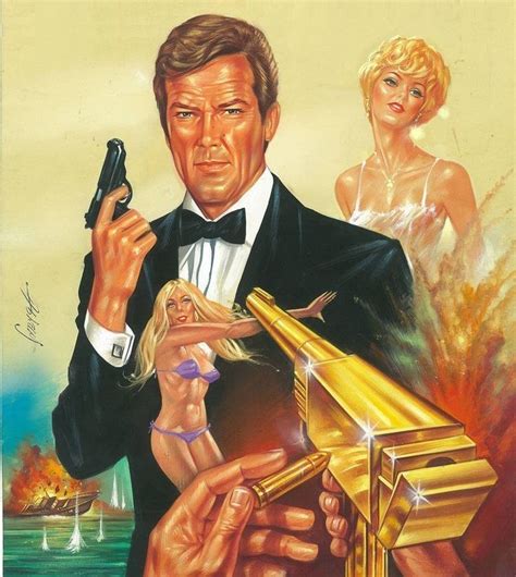 Pin On James Bond Artwork