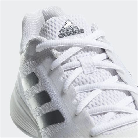 Adidas Womens Barricade Grass Court Tennis Shoes White