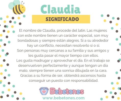 Significado De Nombre Claudia Captions Profile