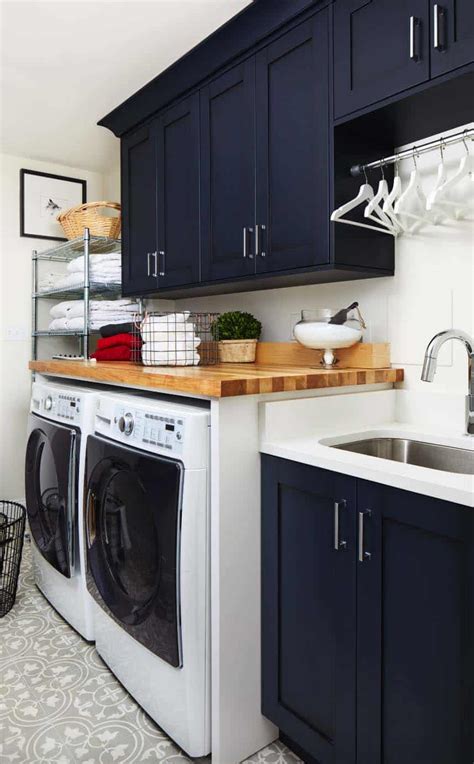 Feb 07, 2021 · the bright blue cabinets are the design star of this laundry room. 45 Functional And Stylish Laundry Room Design Ideas To Inspire