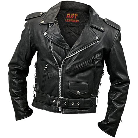 Caranfier mens leather jackets motorcycle stand collar zipper pockets male us size pu mountainskin autumn winter men's leather jackets motorcycle pu jacket male biker leather. Hot Leathers Mens Classic Leather Motorcycle Jacket ...