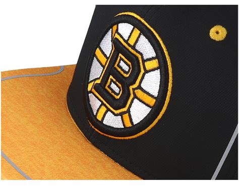 Boston Bruins Bravo Blackyellow Snapback Adidas Start Kšiltovka