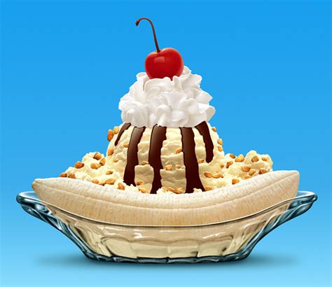 * surprise your friends with an ice cream in true american style: Celebrate National Banana Split Day - JUSTINE'S ICE CREAM ...