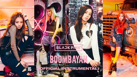 BLACKPINK BOOMBAYAH Official Instrumental YouTube