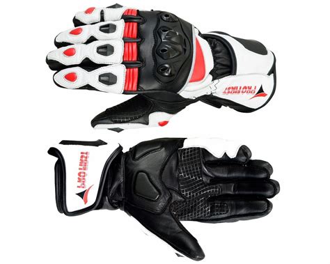 Motorbike Racing Gear Gloves Racing Profirst 59 Leather