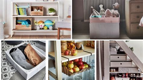 17 Ikea Storage Ideas For Small Spaces Youtube