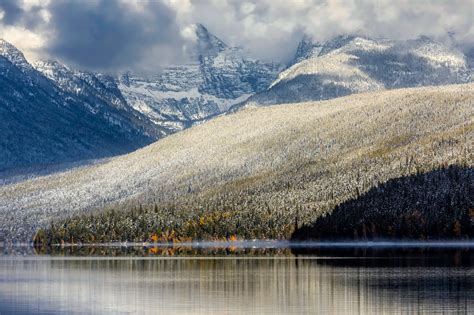 Gambar Pemandangan Air Hutan Gurun Gunung Salju Musim Dingin