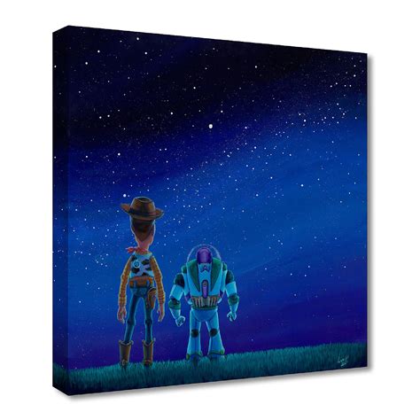 Infinite Possibilities 24Hx24W Disney TOY STORY WOODY Fine Wall Art by