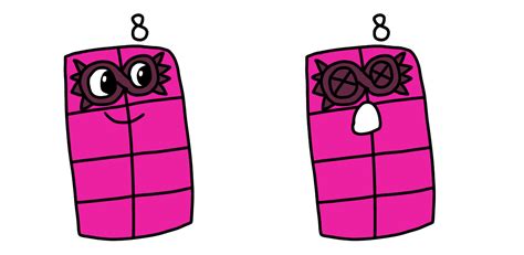 Numberblocks Eight Octoblock Fnf Icon By Angrychenyu On Deviantart