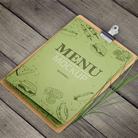 Best Free Restaurant Menu Board Mockup Templates CSS Author