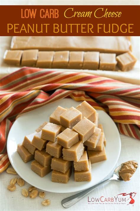 It's packed with so much delicious cheese flavor, even the kids will be asking for more! Cream Cheese Peanut Butter Fudge | Low Carb Yum | Low carb ...