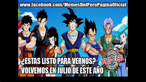Upvote your favorites and make them reach the top. Dragon Ball: más memes por su regreso a la televisión