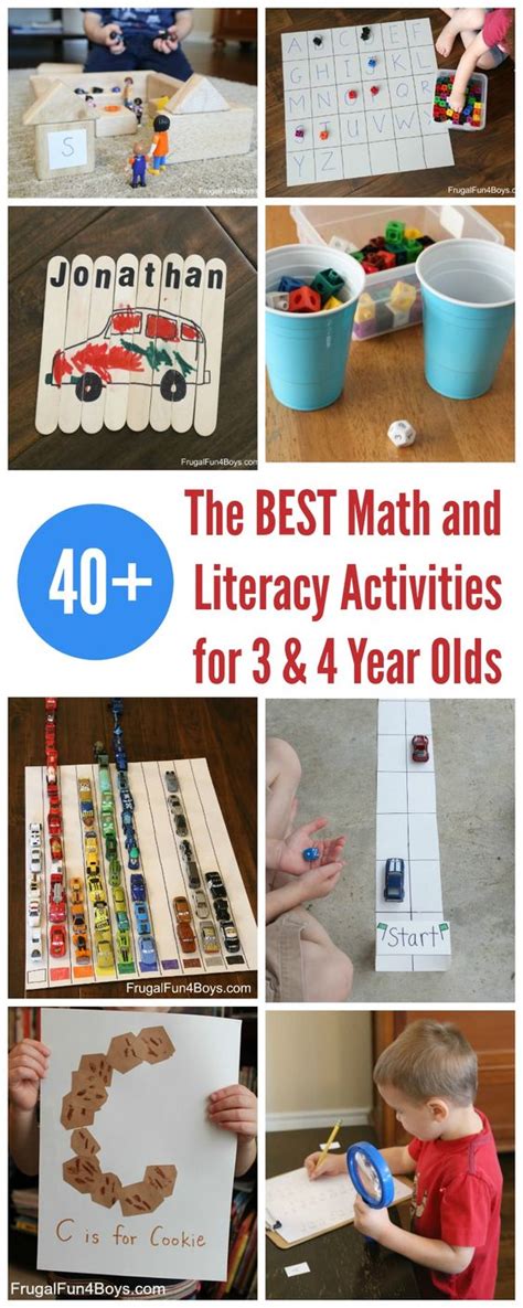 Many of our preschool worksheets have more than one way they can be. The BEST Math and Literacy Learning Activities for ...