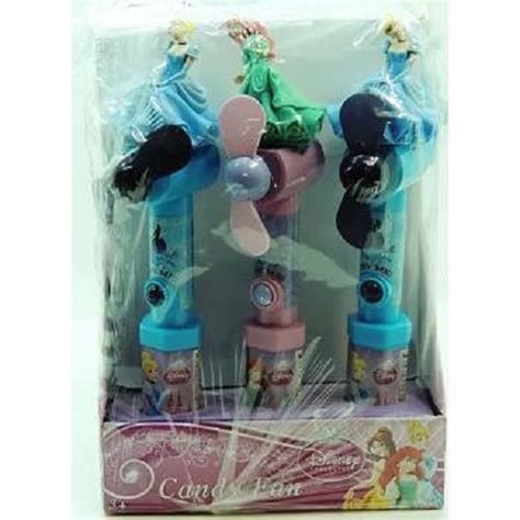 Disney Princess Character Candy Fan 053 Oz Each 12 In A Pack