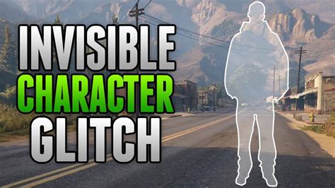 INVISIBLE CHARACTER GLITCH (TUTORIAL) | Grand Theft Auto Cheats News
