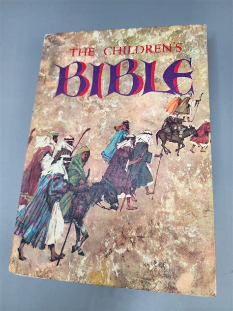 Vintage 1965 The Childrens Bible Hardcover Book By Golden Press Ebay