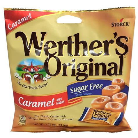 Werthers Original Sugar Free Caramel Hard Candy 275 Oz