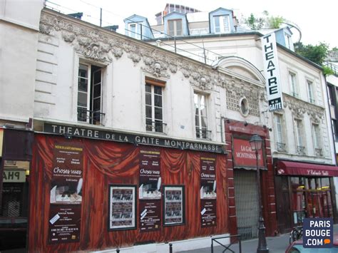 Théâtre De La Gaîté Montparnasse Théâtre Paris