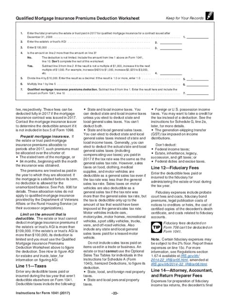 Federal Form 1041 Instructions Fill Online Printable Fillable Blank