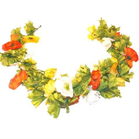 Buy red anemone flower for wedding flowers and flower arrangements! 180cm Sweet Anemone Anemone Garland - Orange And Yellow ...