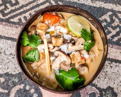 Thai Coconut Lemongrass Soup Vegan Recipes My Green Passion