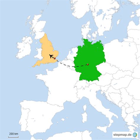 Stepmap Deutschland England Landkarte Für Deutschland