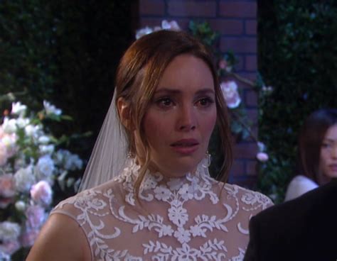 Days Of Our Lives Recap Gwens Arrested At Her Wedding And Delivers A