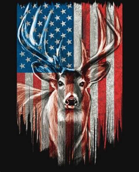 Awasome Deer Wallpaper American Flag References
