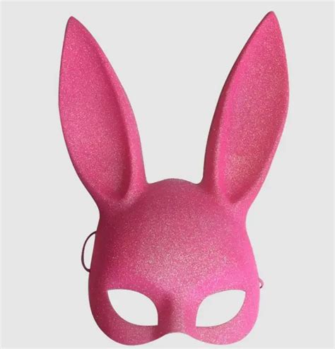 Easter Bunny Rabbit Ear Mask Sexy Women Hen Night Fancy Dress Costume Carnival Party Masks