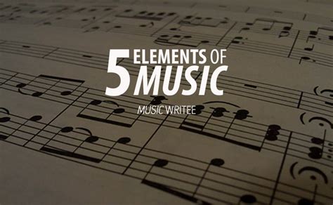The elements of music teaching ideas for lesson plans, free introductory video, downloadable crossword worksheet, primary, elementary and secondary teaching resources. 5 Elements of Music that Every Musicians Needs to Know - Music Writee: Compose a Song and Music ...