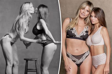 Heidi Klums Daughter Brushes Off Backlash Over Lingerie Shoot