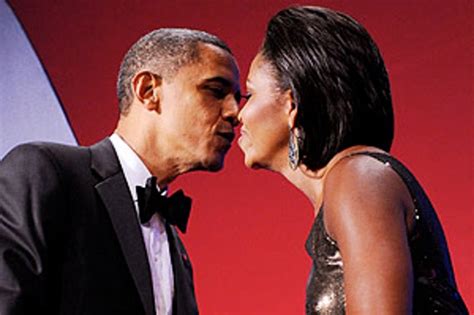 First Lady Diary The Obamas Presidential Kiss Essence
