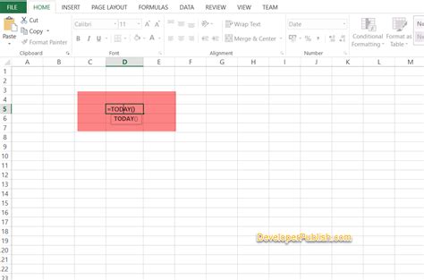 We always effort to show a picture with hd resolution or at least with perfect images. How to insert today's date in Excel Worksheet ? | Excel ...