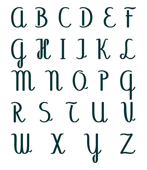 Free Printable Alphabet Stencil Patterns Printable Templates