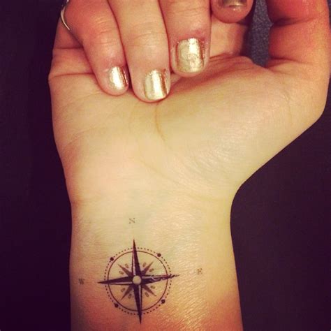 compass tattoo small tattoo tatouage