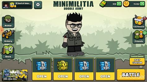 Mini militia| crate opening - YouTube