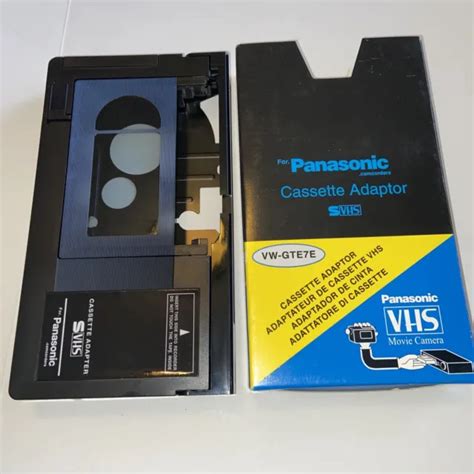 MOTORIZED VHS C TO VHS Cassette Adapter SVHS Camcorders JVC Panasonic