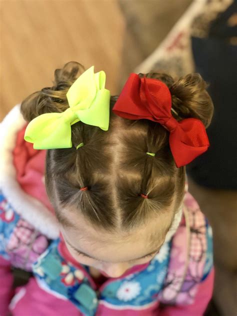 Secure each of these buns with pins giving the final look of lower updo. Simple easy hairstyles for school #easyhairstylesforschool ...
