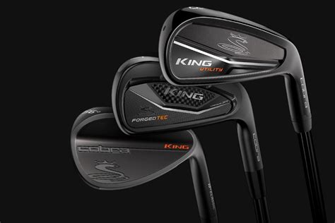 Cobra King Forged Tec Black Irons And King Utility Black Irons The