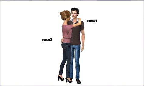 Strike A Sim Pose Couple Posebox By Illary