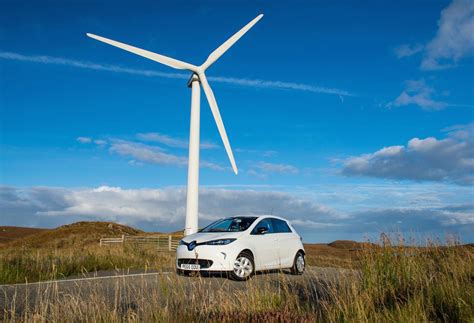 Wind Powered Electric Renaults For Rent In Remote Scottish Hebrides Islands