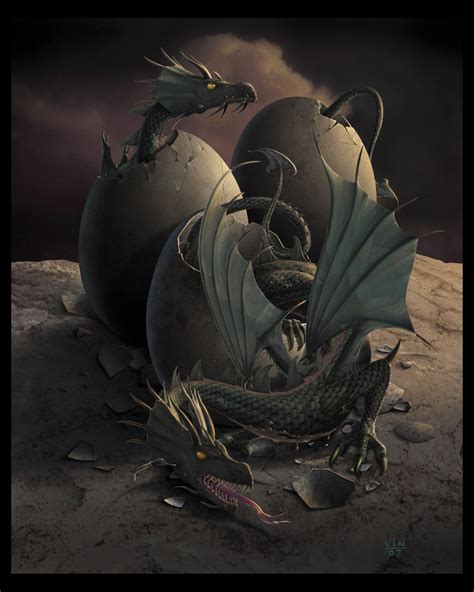 Offspring Dragon Art By Wallace On Deviantart